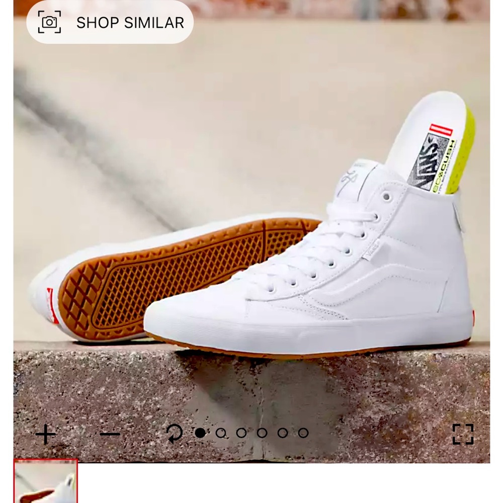 Brand new still in box white pair of Lizzie’s !